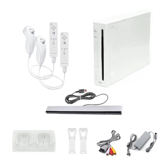 Nintendo Wii Console - White Premium Bundle