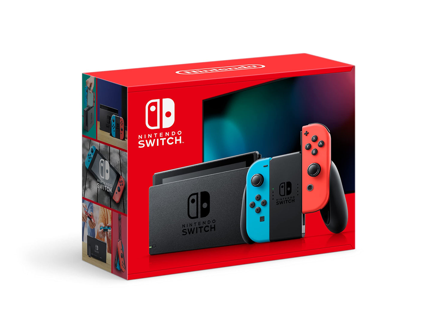 Nintendo Switch (Neon Blue and Neon Red Joy Con)