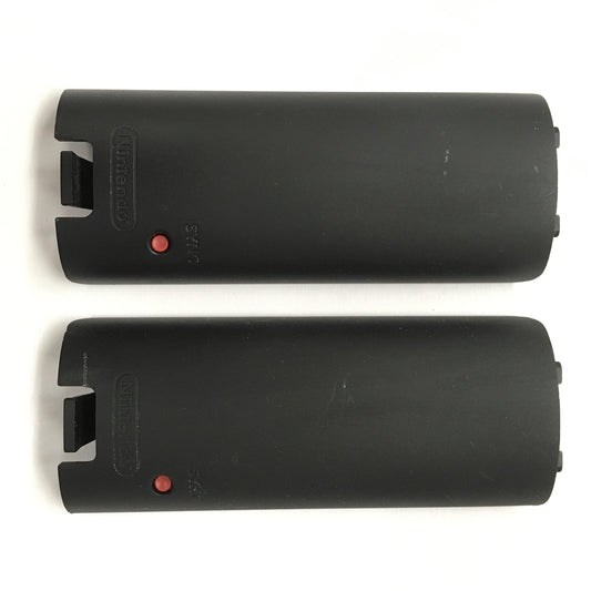 Wii Remote Battery Cover – Black (2-Packs)