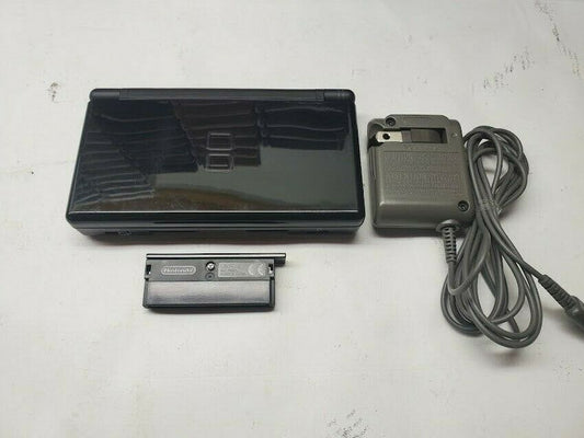 Black Nintendo Ds Lite & OEM Charger Fully Working REGION FREE GBA