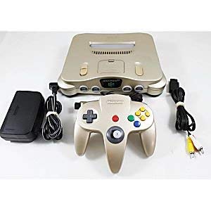Limited Edition Gold Nintendo 64 Console