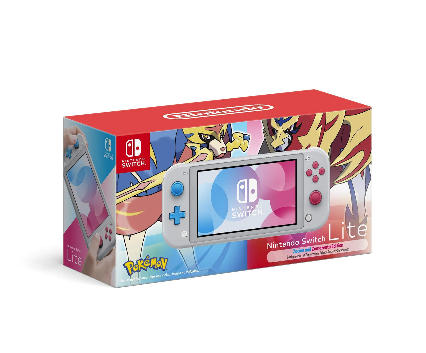 Nintendo Switch Lite - Pokemon Sword and Shield Edition (Light Gray)
