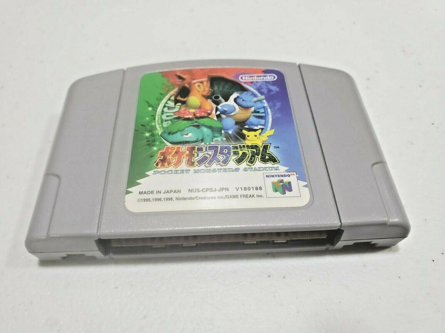 Nintendo 64 N64 Pokemon Stadium Japanese Version