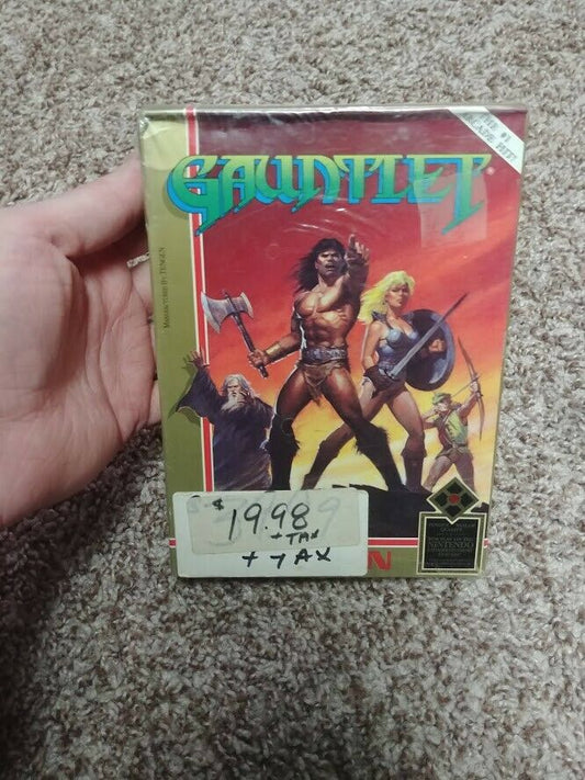 Gauntlet NES Nintendo NEW Sealed RARE VARIANT BLACK TENGEN SEAL Very Rare