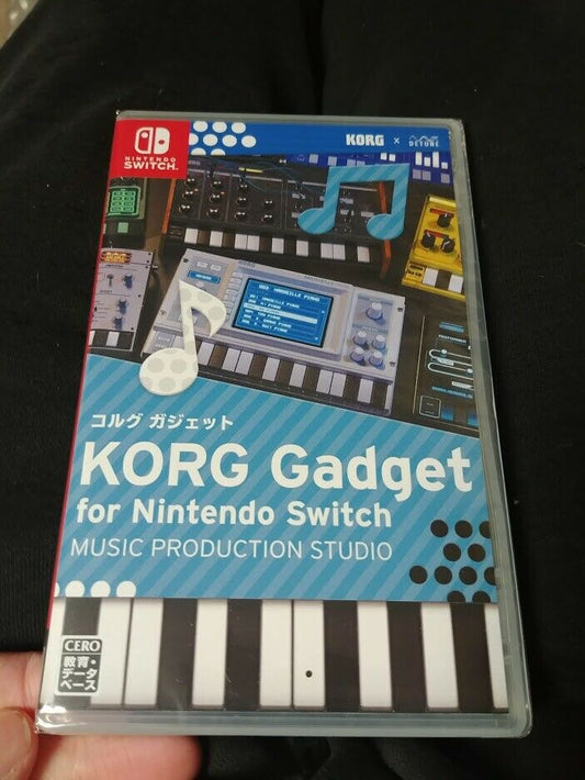 KORG Gadget for Nintendo Switch Factory Sealed RARE MINT SHIPS World Wide