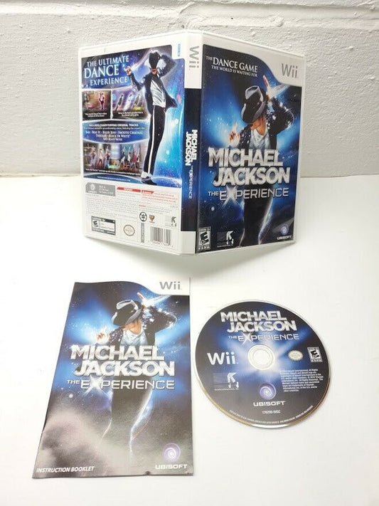 Michael Jackson: The Experience Wii Complete CIB Tested works great Wii Wii U